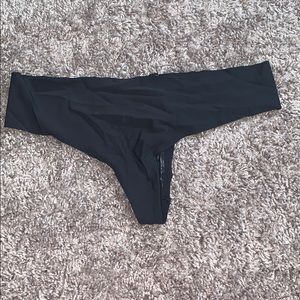 NWT Aerie Black No Show Thong